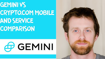 Gemini vs Crypto com Mobile and service comparison