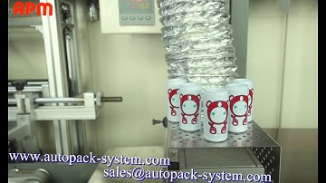 S102 two colours jar auto screen printer with connecting unit