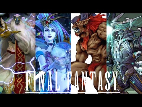 歴代ff ファイナルファンタジーシリーズ 歴代ナンバリング召喚獣常連組まとめ Final Fantasy Regular Summons Youtube