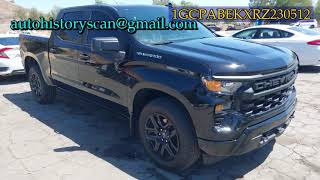 1GCPABEKXRZ230512 Chevrolet Silverado 1500 1500 2Wd Short Bed Custom 2024 2024