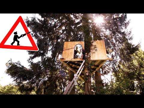 Video: Wie Erstelle Ich Eine Baumhütte?