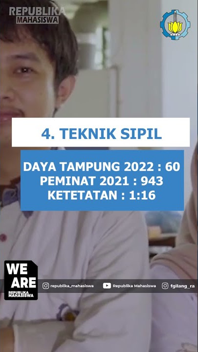 10 JURUSAN TERFAVORIT DI ITS!! MASUK SINI AJA PEMINATNYA SEDIKIT