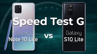 Samsung Galaxy Note 10 Lite (Exynos 9810) vs Samsung Galaxy S10 Lite (Snapdragon 855)