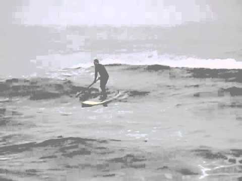 Paddle Board Surfing in Point Pleasant Park, Halifax