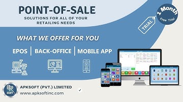 Point of Sale Software (POS)| ePOS | Best Billing System |Retail Point Of Sale |APKSoft | Free Trial