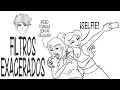 FILTROS EXAGERADOS en las selfies | vida segun richie