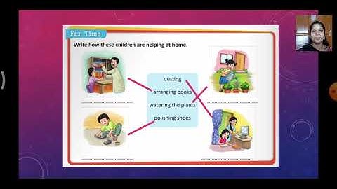 CBSE - 2nd std EVS Lesson - 3 My Family  (part - 2).