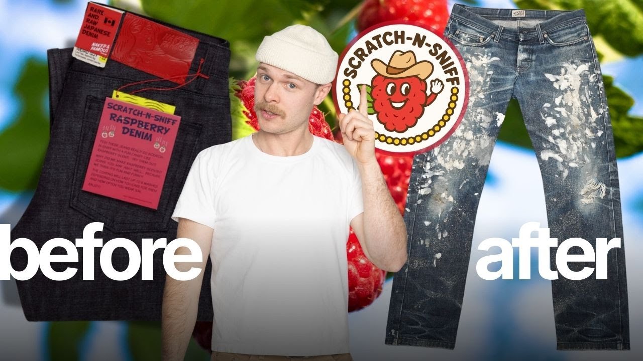Do They Still Smell? - Raspberry Scratch 'n' Sniff Jeans Fade Review