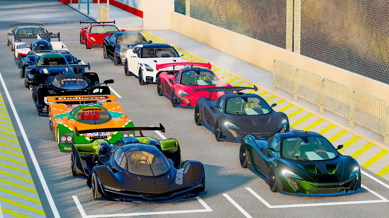 Big Ramp Jumps with Expensive Cars #19 |  BeamNG Drive | BeamNG 206IX