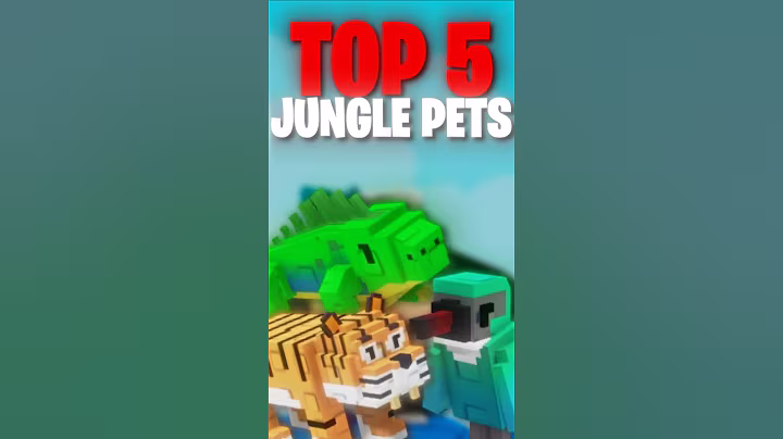 TOP 5 BEST JUNGLE PETS In Grow a Garden! #growagarden #roblox