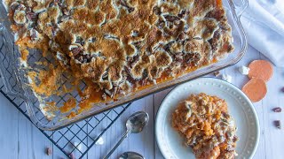 Vegan Sweet Potato Casserole | Vegan Thanksgiving