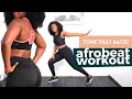 AFRICAN DANCE CARDIO | 15 min AT HOME Back Toning Workout | Afrifitness