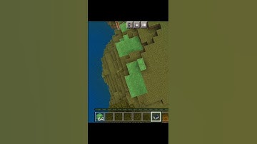 Jumping On slime Blocks From Above In Minecraft #minecraft #play #slime #block #jump #games