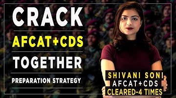 Crack AFCAT & CDS Together | Preparation Plan By Shivani Soni | DEFENCE MANIA