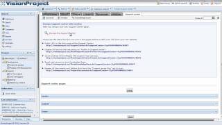 Support Center In Visionflow And Visionproject