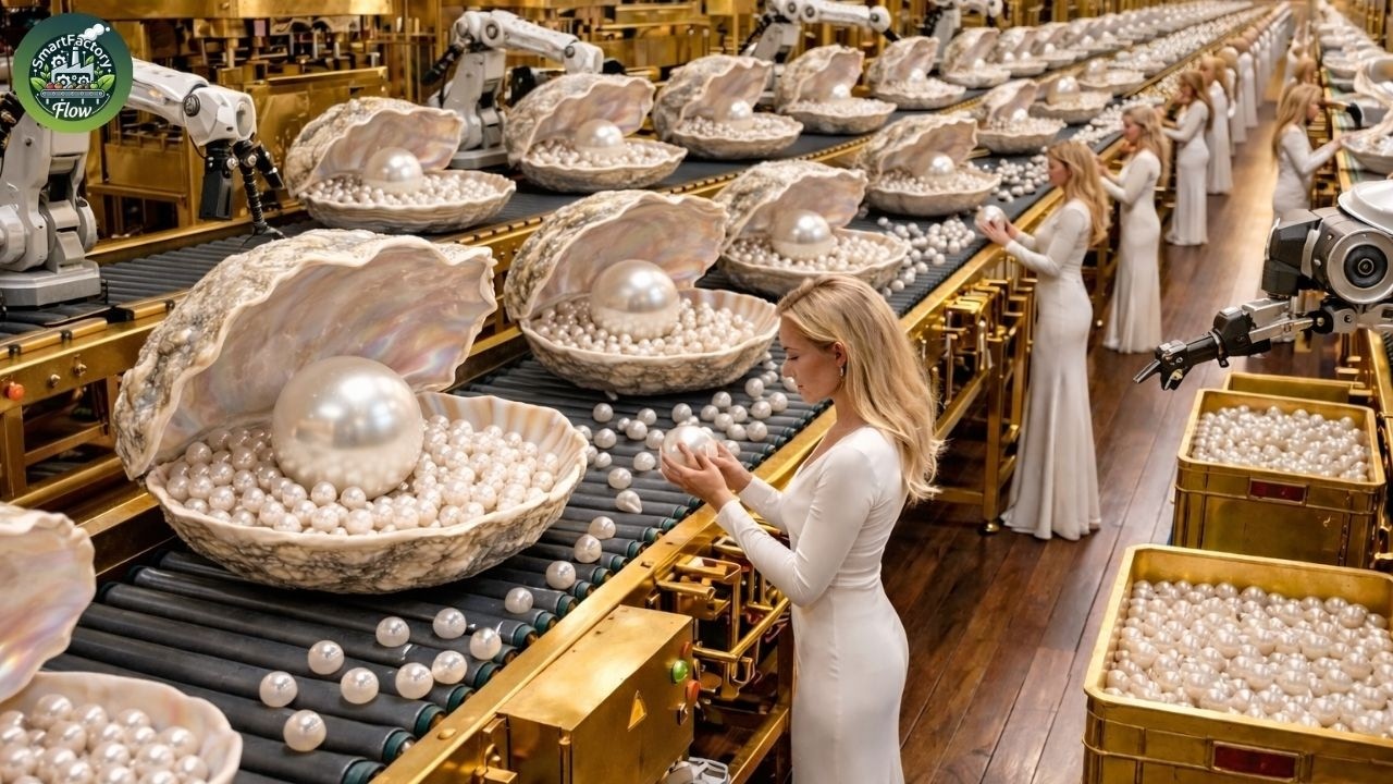Inside the Largest Pearl Factory: From Raw Oyster to Luxury Jewelry