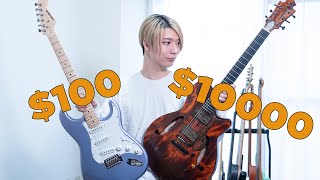 $100 GUITAR vs $10000 GUITAR