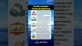 Sondervermögen-Lüge: Wo unsere Milliarden wirklich landen! 😭💸📉 #sondervermögen #wirtschaft