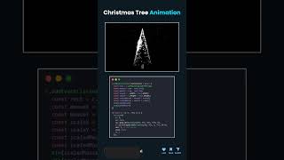 Christmas Tree Animation.  #html #css #html5 #css3 #csstricks #cssanimation #learnhtml #learncss