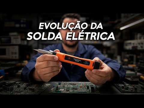MEMBROS - Como funciona um FERRO DE SOLDA PORTÁTIL? O ferro de solda sem fio é bom?