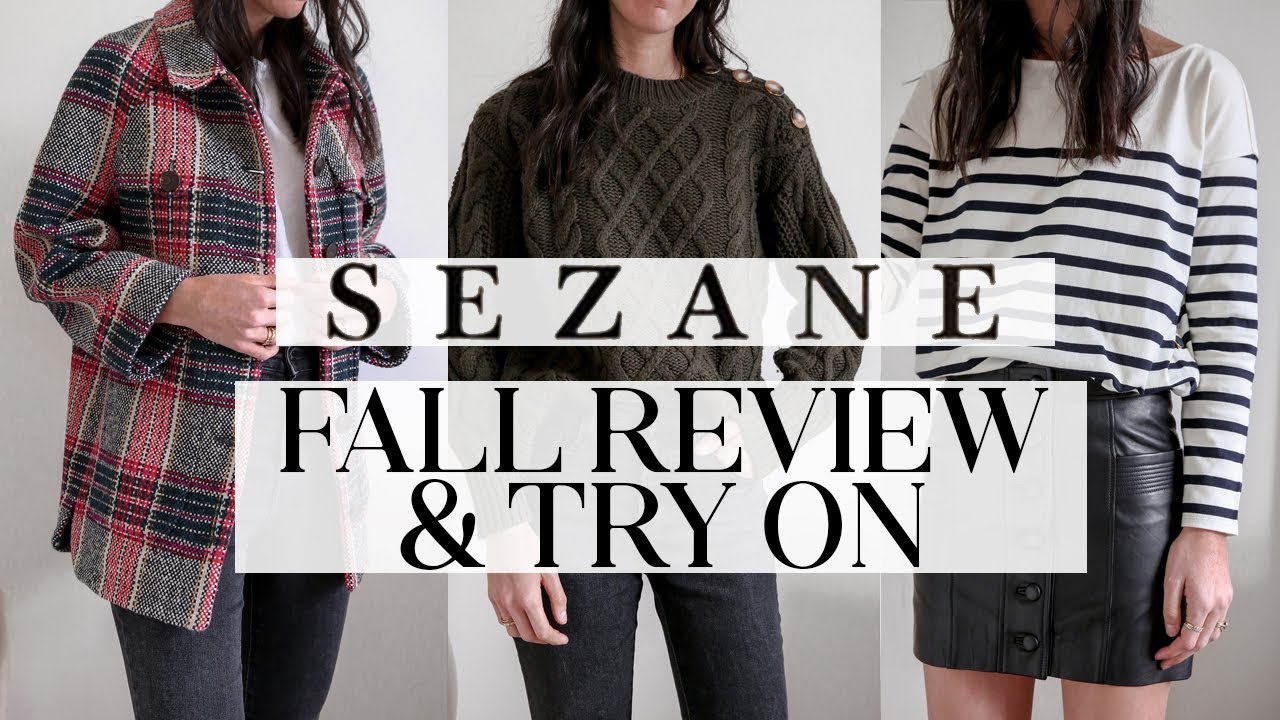 SEZANE FALL COLLECTION REVIEW: Haul and Try-On - YouTube