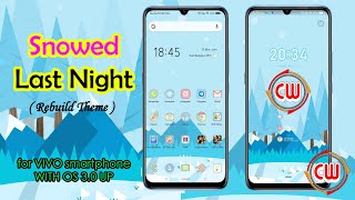 Tema Vivo Snowed Last Night Tembus Whatsapp screenshot 3
