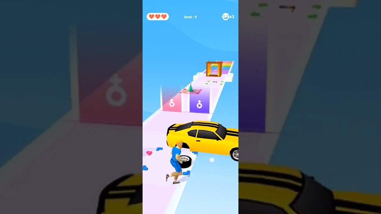 Gender Run Update Level9 Gameplay ios, indroid