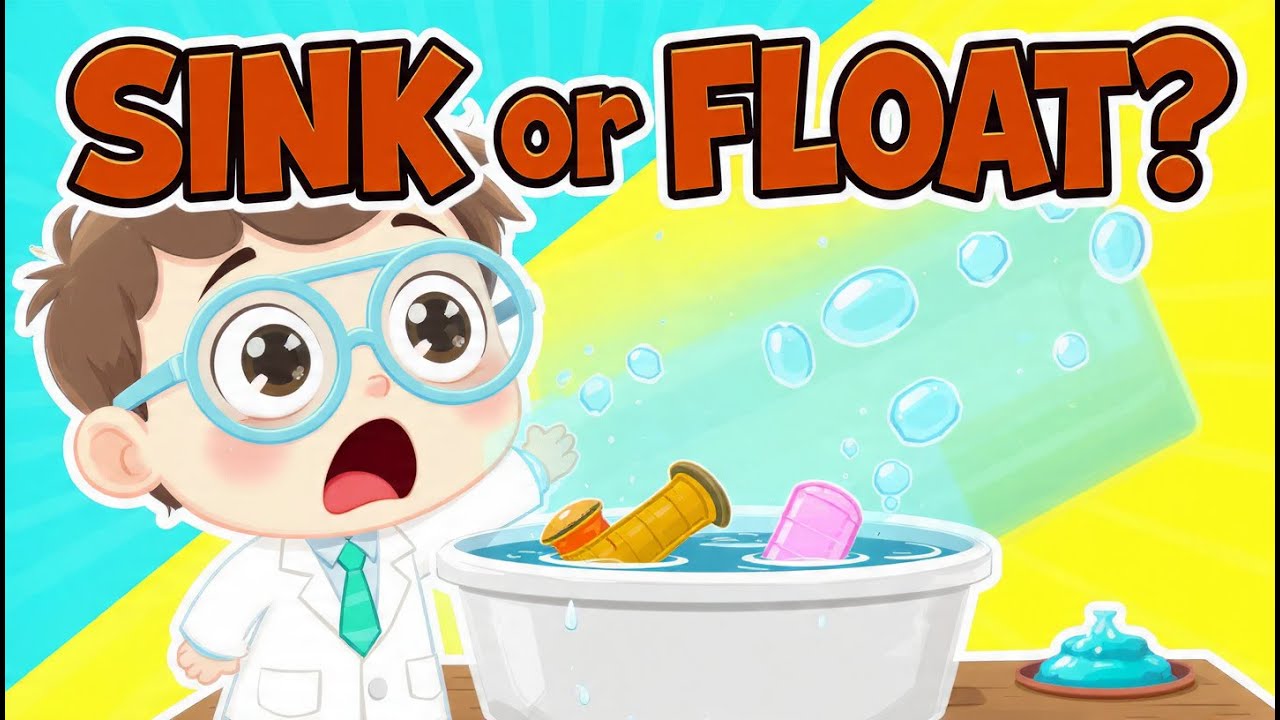 Tiny Scientist – Sink or Float Song | Fun Science for Kids