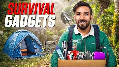 I TRIED BEST SURVIVAL GADGETS | TECHNO GAMERZ