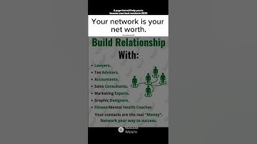 Your network is your net worth #shortsfeed #shorts #wealth #money #viralvideo
