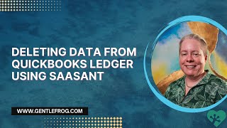 Deleting Data From Quickbooks Ledger Using Saasant