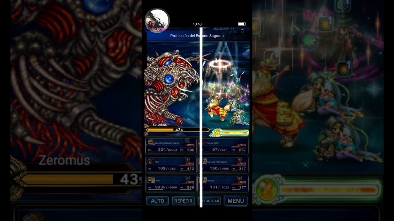 FFBE Xuan Xu y Qing Long Vs SBB Zeromus