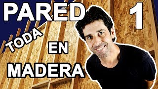 Cómo construir una pared de madera