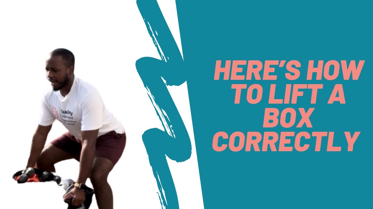 How to Lift a Box Correctly YouTube