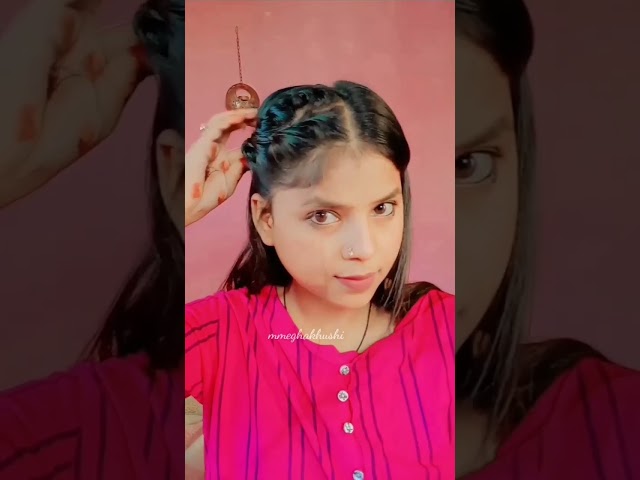 WOW HAIRSTYLE FOR DIWALI #shorts #youtubeshorts #short #hair #hairstyle #love #care #viral #trending