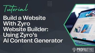 Build a Website With Zyro Website Builder | Zyro Tutorial (Using Zyro