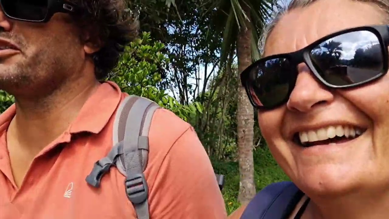 On a réussi!! On est en Polynésie!!
