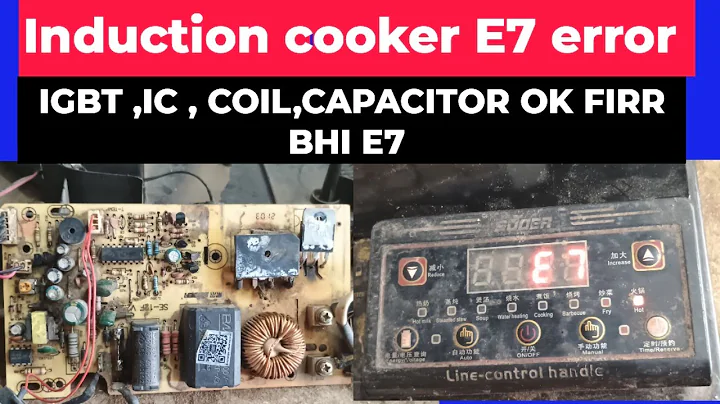 "Induction Cooker E7 Error problem | 100% Working Solution in Hindi | Easy Repair at Home | #repair