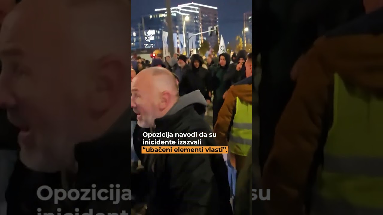 هجوم على معارضي هدم جسر سافا القديم في بلغراد