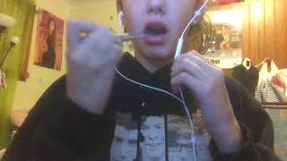 Pen chewing/my first ASMR