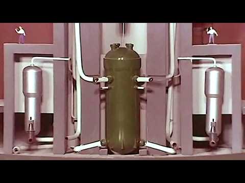 Video (1961) La centrale nucleare del Garigliano, Montaggio al 15 marzo 1961, Le fasi della costruzione I