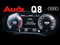 340 Hp Audi Q8 55 TFSI Acceleration 0-100km/h & 0-200km/h (DYNAMIC)