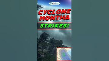 🔥 Cyclone Montha 2025 🌪️ | Climate Crisis Over Bay of Bengal!