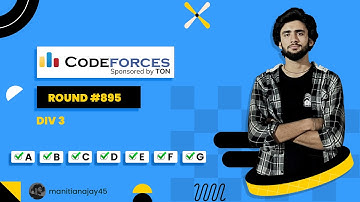 Codeforces Round 895 (Div. 3) Editorial For A,B,C,D,E,F,G