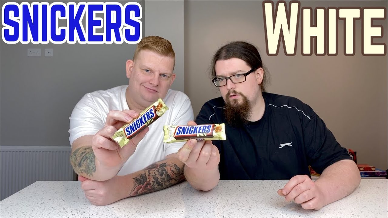 Snickers White chocolate bar review
