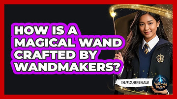 How Is A Magical Wand Crafted By Wandmakers?