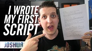 I wrote my first movie script - Channel Update for April
