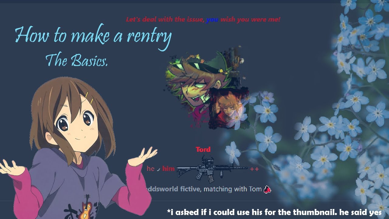 How To Make A Rentry For Beginners . Basic Teachings