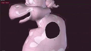 Cartoon Character Modeling Timelapse - Venom