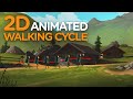 2d animated walking cycle